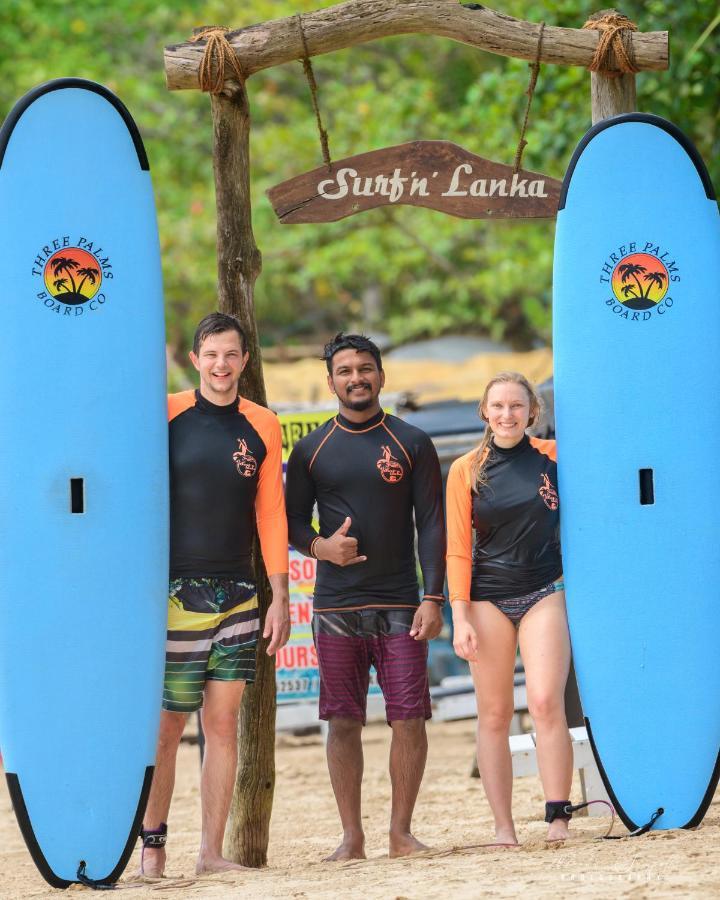 Surf'N Lanka - Surf School Hotel เวลิกามา ภายนอก รูปภาพ